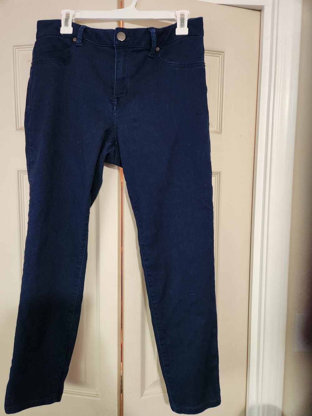 1822 Denim Dark Navy Ankle Jeans Size 14